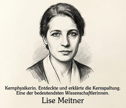 Porträt von Lise Meitner