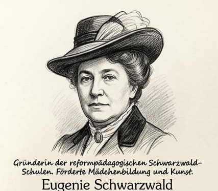 Porträt von Eugenie Schwarzwald